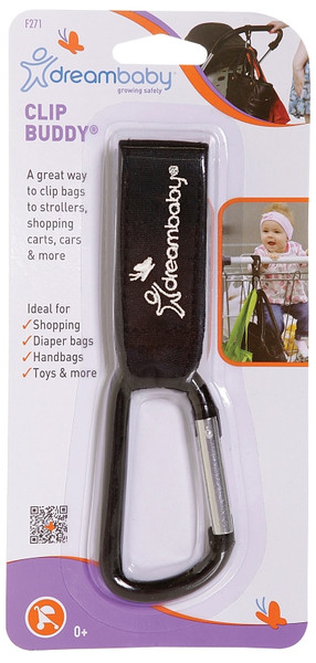 Dreambaby L271 Stroller Clip, Strollerbuddy Clip Buddy, For: Strollers, Shopping Carts, Wheelchairs, Walkers or More [SKU: ORG3487782]