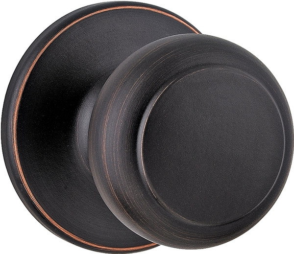 Kwikset 488CV 11P CP Dummy Door Knob, 2-3/16 in Dia Knob, Venetian Bronze [SKU: ORG3779055]