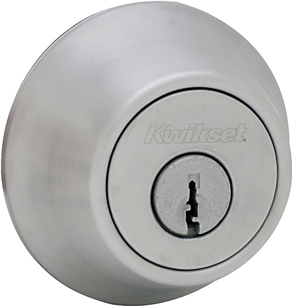 Kwikset 660 Series 66526DCPRCALRCSK6 Deadbolt, 3 Grade, Keyed Alike Key, Steel, Satin Chrome, 2-3/8 x 2-3/4 in Backset [SKU: ORG4203808]