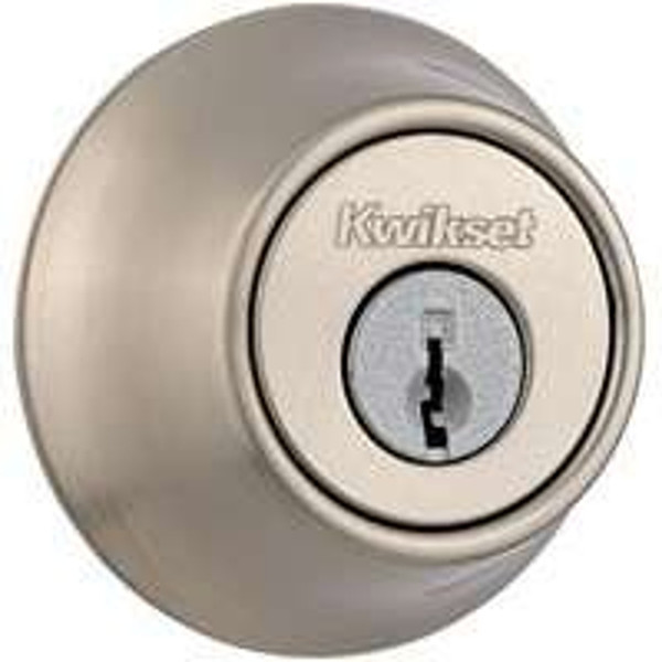 2-CYL DEADBOLT K3 STN NICKL BX [SKU: ORG1952662]