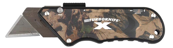 Olympia Tools 33-130 Utility Knife, 1.18 in L Blade, 4.06 in W Blade, Ergonomic Handle [SKU: ORG1604289]