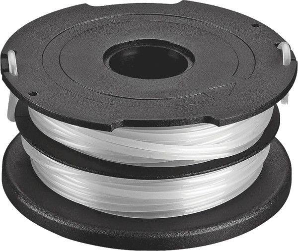 Black+Decker DF-065 Dual Line Spool, 0.065 in Dia, 40 ft L, White [SKU: ORG2309557]