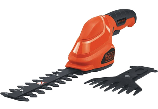 Black+Decker GSL35 Garden Shear/Shrubber Combo, 1 in Cutting Capacity, Steel Blade, Soft-Grip Handle [SKU: ORG7131923]