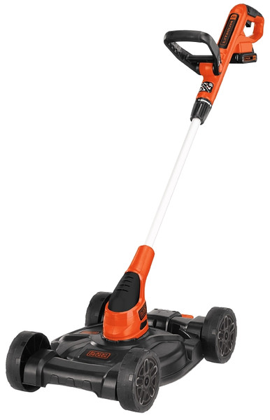 Black+Decker MTC220 Mower, 2 Ah, 20 V Battery, Lithium-Ion Battery, 12 in W Cutting [SKU: ORG8566978]
