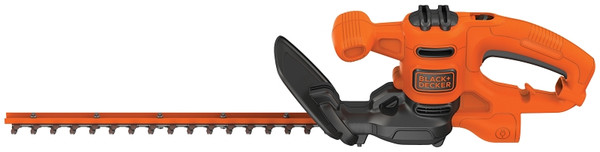 Black+Decker BEHT100 Electric Hedge Trimmer, 3 A, 120 V, 5/8 in Cutting Capacity, 16 in Blade, T-Shaped Handle [SKU: ORG2739084]