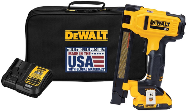 DeWALT DCN701D1 Cable Stapler Kit, Battery Included, 20 V, 2 Ah, 1 in W Crown [SKU: ORG7351208]