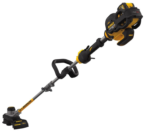 DeWALT FLEXVOLT DCST970X1 String Trimmer, 3 Ah, 60 V Battery, Lithium-Ion Battery, 0.08 in Dia Line, 52 in L Shaft [SKU: ORG2309839]