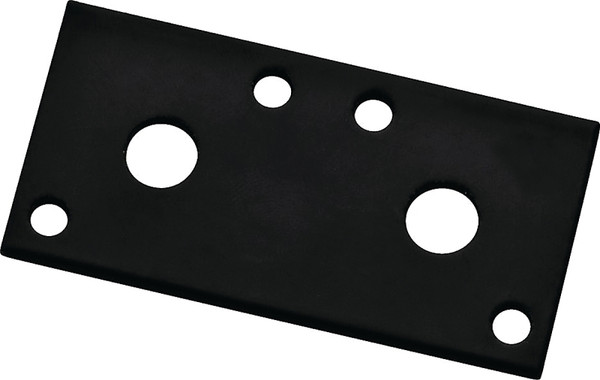 National Hardware N351-454 Mending Plate, 3 in L, 1.3 in W, 1/8 in Gauge, Steel, Powder-Coated [SKU: ORG0103697]
