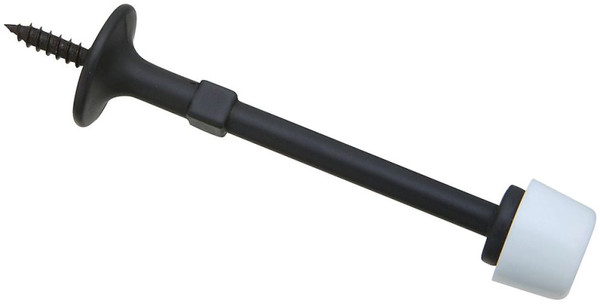 National Hardware 830103 Door Stop, 3 in Projection, Zinc, Oil-Rubbed Bronze [SKU: ORG0861138]