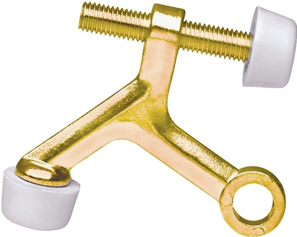 National Hardware N830-121 Hinge Pin Door Stop, Zinc, Polished Brass [SKU: ORG6172217]