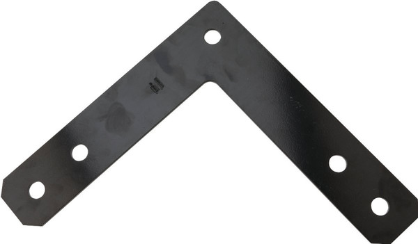National Hardware 1177BC Series N266-475 Corner Brace, 12 in L, 2-1/2 in W, 12 in H, Steel, 3/16 Thick Material [SKU: ORG2049567]
