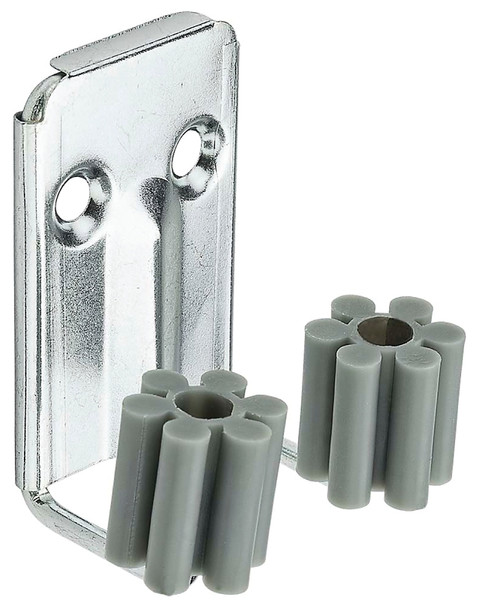 National Hardware V2214 N112-018 Broom Clip, 5 lb, Screw Mounting, Steel, Zinc [SKU: ORG7179575]