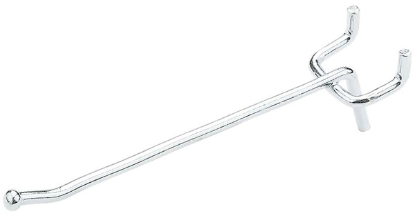 National Hardware N180-011 Peg Hook, 4 in, 1/8, 1/4 in Opening, Steel, Zinc [SKU: ORG7179922]