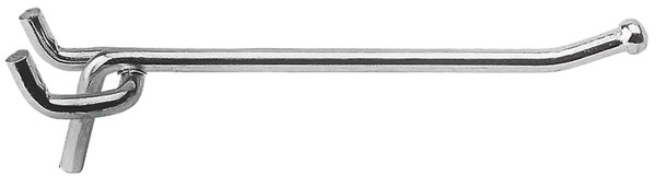 National Hardware N235-014 Single Hook, 6 in, Steel, Zinc [SKU: ORG7193238]