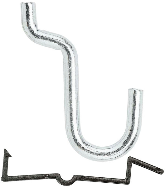 National Hardware N180-017 Peg Hook, 5/8 in, 1/4 in Opening, Steel, Zinc [SKU: ORG7180086]