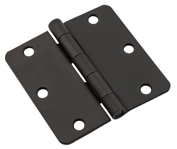 National Hardware V512RC Series N830-431 Door Hinge, Steel, Removable Pin, Mortise Mounting, 50 lb [SKU: ORG7445554]