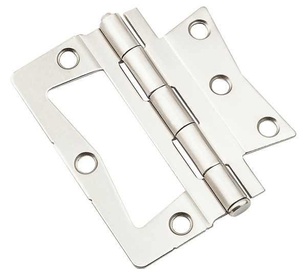 National Hardware V535 Series N830-437 Door Hinge, Satin Nickel [SKU: ORG7420300]