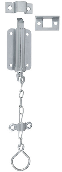 National Hardware N236-332 Chain Bolt, 3 in L Bolt, Aluminum, Zinc [SKU: ORG7224785]