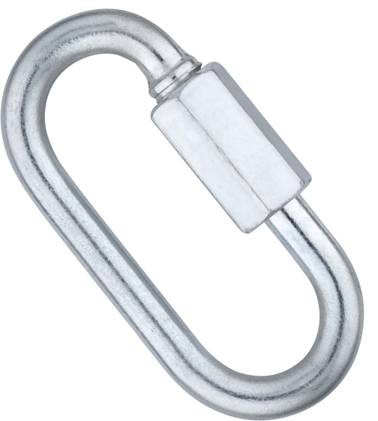 National Hardware N889-010 Quick Link, 3/16 in Trade, 660 lb Working Load, Steel, Zinc [SKU: ORG2051530]