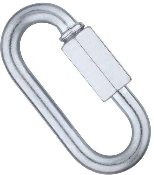 National Hardware N889-011 Quick Link, 1/4 in Trade, 880 lb Working Load, Steel, Zinc [SKU: ORG2051548]
