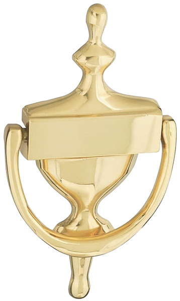 National Hardware N336-216 Door Knocker, Brass [SKU: ORG7241045]