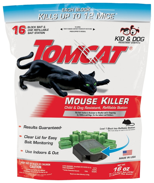 Tomcat 0372110 Mouse Killer Bait Station [SKU: ORG0597815]