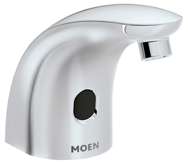 Moen M-Power Series 8558 Soap Dispenser, 1-Hole, Cast Brass, Chrome Plated, Deck Mounting [SKU: ORG4805628]