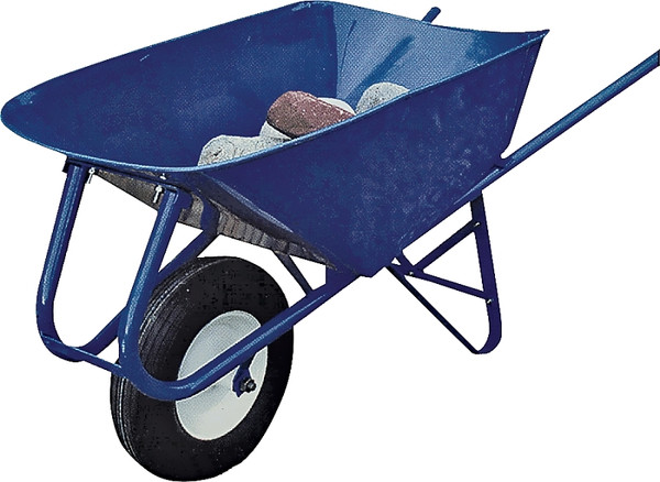 Miller Y5 Wheelbarrow, 5 cu-ft Heap, 5 cu-ft Volume, Steel [SKU: ORG7414196]
