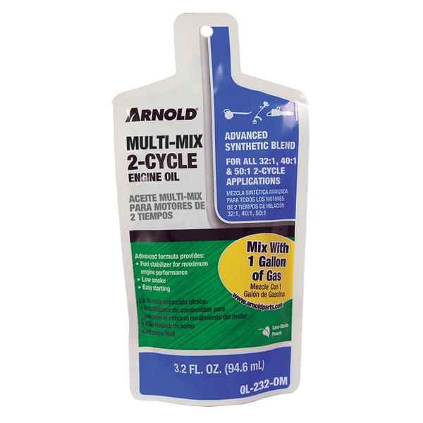 ARNOLD OL-232-OM Engine Oil, 3.2 oz Pouch [SKU: ORG0653931]