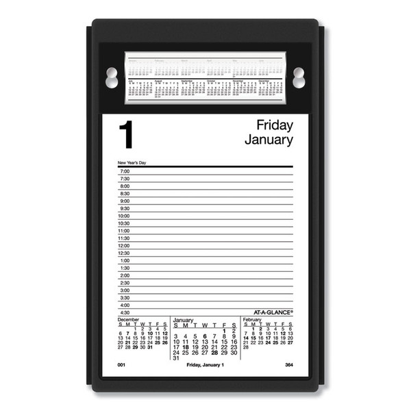 Pad Style Desk Calendar Refill, 5 x 8, White Sheets, 2023 [SKU: AAGE45850]