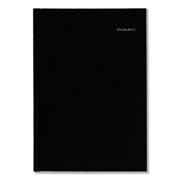 DayMinder Hard-Cover Monthly Planner, Ruled Blocks, 11.78 x 5, Black Cover, 14-Month (Dec to Jan): 2022 to 2024 [SKU: AAGG470H00]