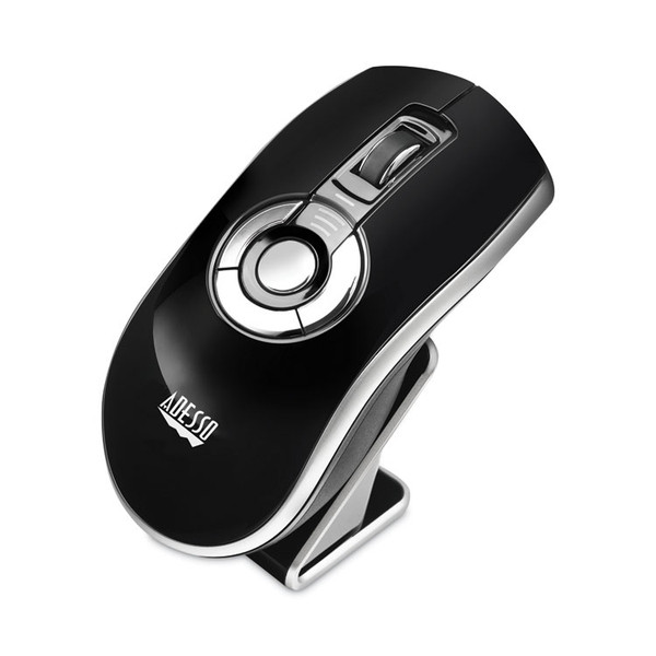 Air Mouse Elite Wireless Presenter Mouse, 2.4 GHz Frequency/100 ft Wireless Range, Left/Right Hand Use, Black [SKU: ADEIMOUSEP20]