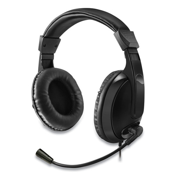 Xtream H5 Binaural Over The Head Multimedia Headset with Mic, Black [SKU: ADEXTREAMH5]