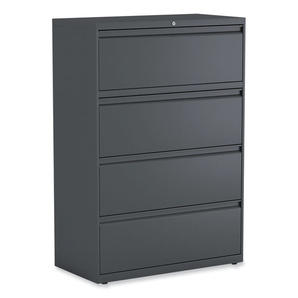 Lateral File, 4 Legal/Letter/A4/A5-Size File Drawers, Charcoal, 36" x 18.63" x 52.5 [SKU: ALEHLF3654CC]