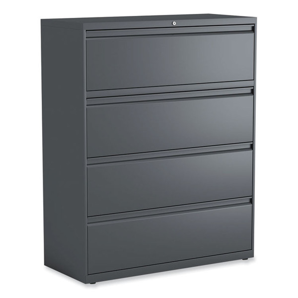 Lateral File, 4 Legal/Letter/A4/A5-Size File Drawers, Charcoal, 42" x 18.63" x 52.5 [SKU: ALEHLF4254CC]