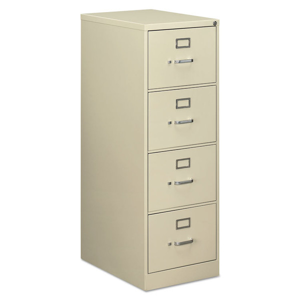 Economy Vertical File, 4 Legal-Size File Drawers, Putty, 18" x 25" x 52 [SKU: ALEHVF1952PY]
