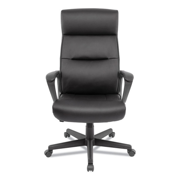 Alera Oxnam Series High-Back Task Chair, Supports Up to 275 lbs, 17.56" to 21.38" Seat Height, Black Seat/Back, Black Base [SKU: ALEON41B19]
