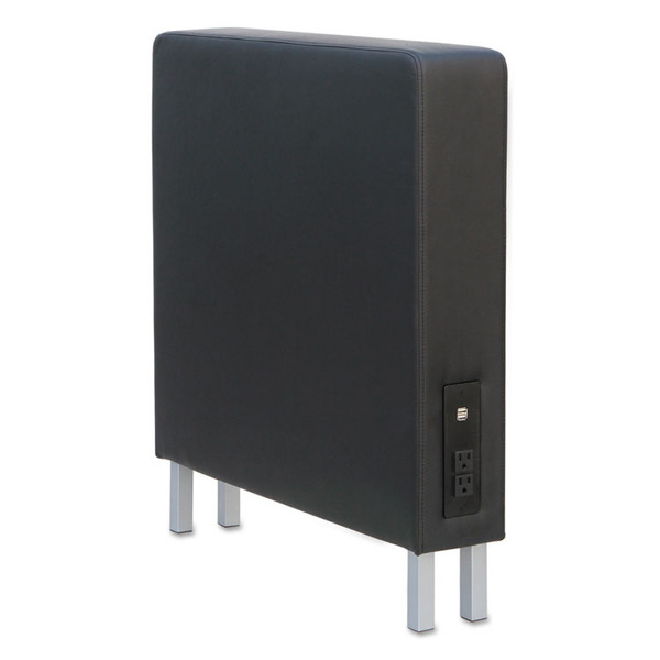 Alera QUB Series Powered Armrest Wedge, 5.88w x 26.38d x 30.5h, Black [SKU: ALEQB8316]