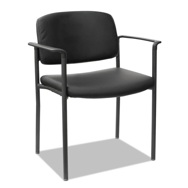 Alera Sorrento Series Ultra-Cushioned Stacking Guest Chair, 25.59" x 24.01" x 33.85", Black, 2/Carton [SKU: ALEUT6816]