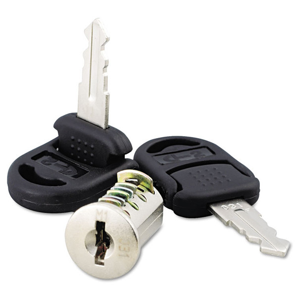 Core Removable Lock and Key Set, Silver, 2 Keys [SKU: ALEVA501111]