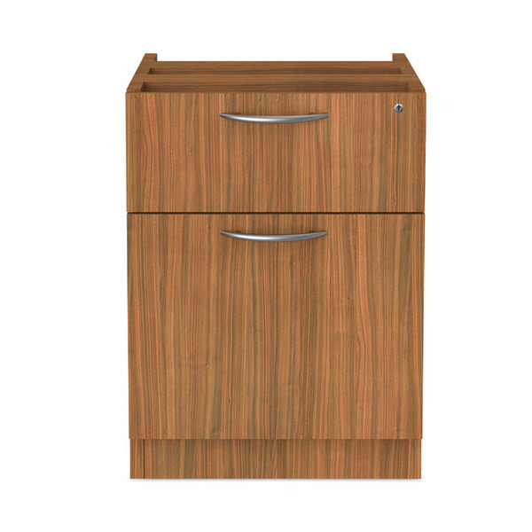Alera Valencia Series Hanging Pedestal File, Left/Right, 2-Drawer: Box/File, Legal/Letter, Modern Walnut,15.63 x 20.5 x 19.25 [SKU: ALEVA552222WA]