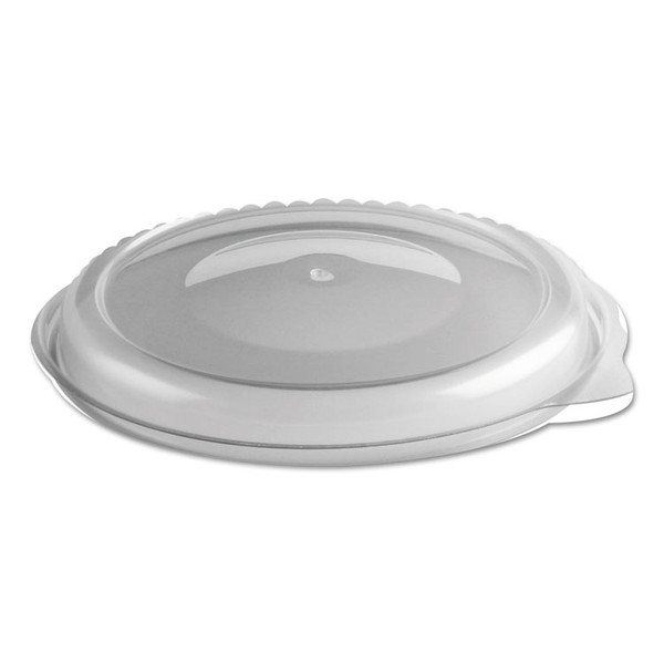 MicroRaves Incredi-Bowl Lid, For 24 oz Bowl, 5.5" Diameter x 0.7"h, Clear, Plastic, 250/Carton [SKU: ANZ4335802]