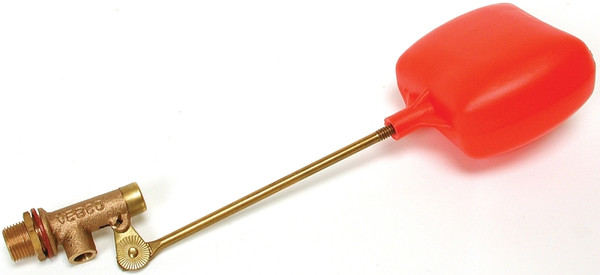 Dial 4178 Float Valve, Heavy-Duty, Brass, Black, For: Evaporative Cooler Purge Systems [SKU: ORG3067899]