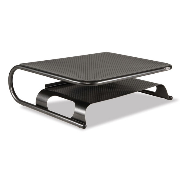 Metal Art Printer and Monitor Stand Plus, 18" x 13.5" x 6", Black, Supports 50 lbs [SKU: ASP31863]