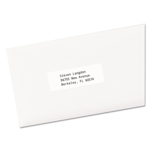 Copier Mailing Labels, Copiers, 1 x 2.81, White, 33/Sheet, 500 Sheets/Box [SKU: AVE5334]