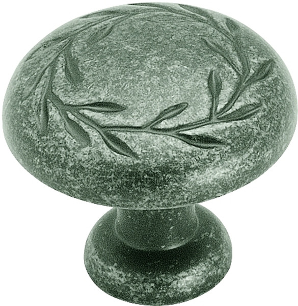 Amerock BP1581WID Cabinet Knob, 1-1/16 in Projection, Zinc, Wrought Iron Dark [SKU: ORG6080600]