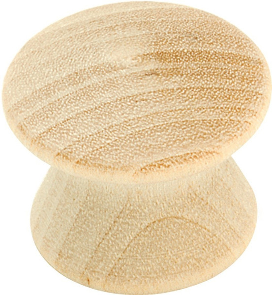 Amerock Allison Value Series BP812WD Cabinet Knob, 7/8 in Projection, Wood [SKU: ORG0907519]