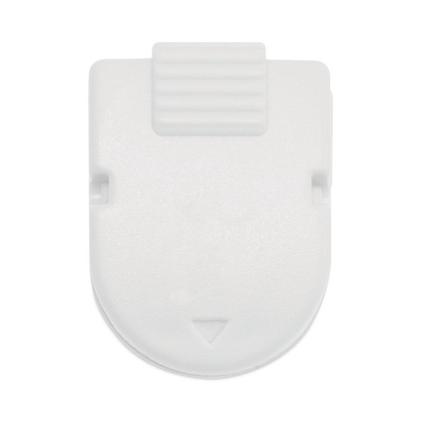 Magnetic/Adhesive Clips, 0.25" Jaw Capacity, White, 20/Box [SKU: AVT75356]