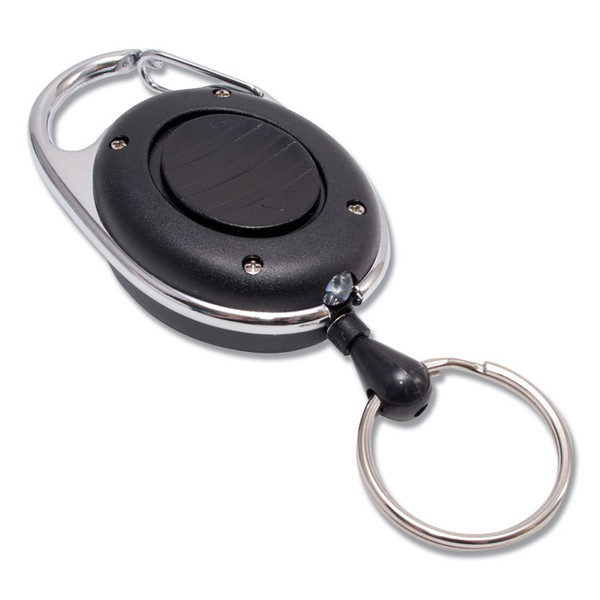 Reel with LED Light, 24", Black, 12/Pack [SKU: AVT91128]