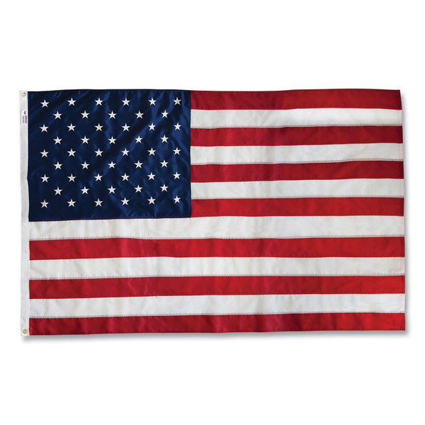 All-Weather Outdoor U.S. Flag, 72" x 48", Heavyweight Nylon [SKU: AVTMBE002220]